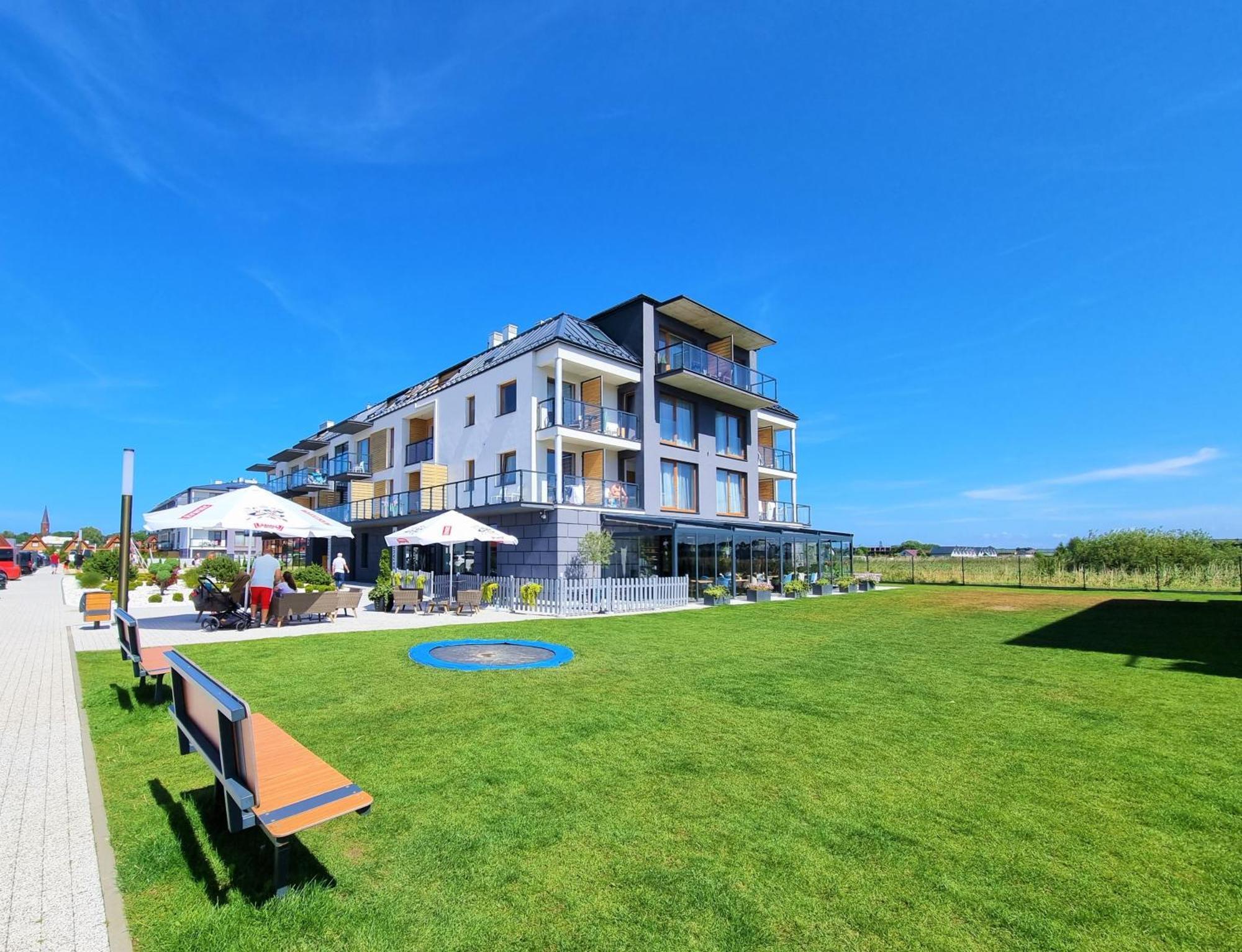 Apartament "Blu10" Z Basenem Sarbinowo Exterior foto